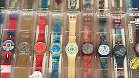 150 Vintage Swatch Watch Collection from the 80s and 90s #swatch