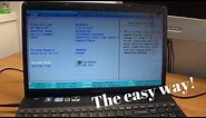 How to enter the BIOS on most Sony Vaio laptops - The easy way!
