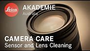 Lens and Sensor Cleaning