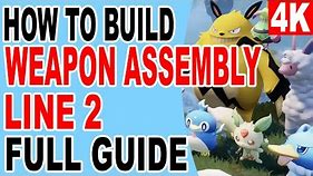 How to Build Weapon Assembly Line 2 - Palworld