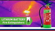 Jactone 6 litre Lithium Battery Fire Extinguisher using FIREBLOCK LITHIUM Gel