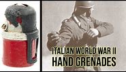 WWII Italian Hand Grenades