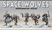 WARHAMMER 40K Space Wolves Wulfen Miniature Painting Commission