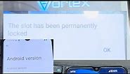 Vortex HD65 plus network unlock, solve permanent slot locked without credit by Infinity CM2 #vortex