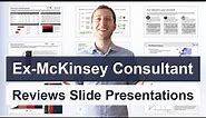 Consulting Presentation Tips from former McKinsey Consultant