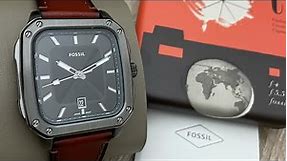 Fossil Inscription Amber Eco Leather Watch FS5934 (Unboxing) @UnboxWatches