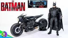 "BATCYCLE" McFarlane THE BATMAN Movie DC MultiVerse Vehicle | Review