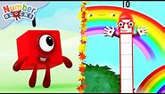Get Ready for School 1 to 10! | Learn to count 12345 | @Numberblocks