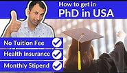 How to get into fully funded PhD in USA as an International Student