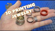 3D Printing and Metal Casting Jewelry with the Form 2 - Prop: 3D
