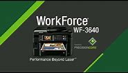 Epson WorkForce WF-3640 All-in-One Printer | Powered by PrecisionCore