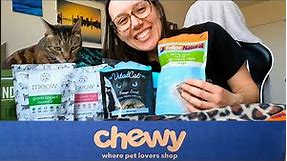Healthy cat treats on Chewy (live taste test)