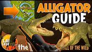 How to Hunt AMERICAN ALLIGATOR in Mississippi Acres (Detailed Zone Guide)!!! - Call of the Wild