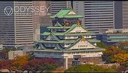 Stunning Osaka Castle in Autumn | Japan Adventure Travel Documentary