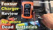 FOXSUR Pulse Charger REVIEW (Cheap car battery charger): Easy way to KEEP BATTERY during lockdown