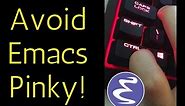 Emacs - Remapping Caps Lock to CTRL to avoid the dreaded Emacs pinky (Windows and Mac OS X)