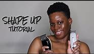 How To Shape Up A Tapered Cut | 4C Natural Hair