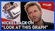 Nickelback actually thinks the LOOK AT THIS GRAPH meme is funny | Etalk Interview
