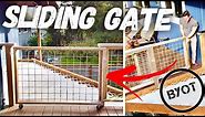 DIY SLIDING GATE