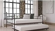 DHP Manila Metal Full Size Daybed and Twin Size Trundle (Bronze)