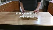 Steak Knives set of 8 REVIEW