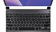 Brydge 12.9 Pro+ Wireless Keyboard with Trackpad for iPad Pro 12.9-inch (2020 & 2018) | Aluminum Wireless Bluetooth 5.0 Keyboard | Native Multi-Touch Trackpad | Backlit Keys | (Space Gray)