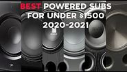 Best Powered Subwoofers Under $1,500 for 2020