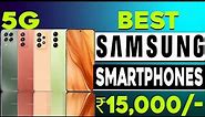 Top 5 Best Samsung 5G Phones Under 15000 in 2023 | All 5g| Super Camera| Samsung 5g phone under 15k