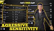 New Best Sensitivity settings for Pubg Mobile in 2023 | sensitivity and control codes🔥 new update