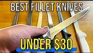 7 Best Fillet Knives Under $30 (Tested for over 3 months)