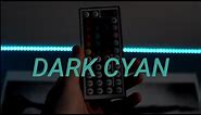 How to make DARK CYAN on LED Light Strips! (Custom DIY Light Strip Colors #50)
