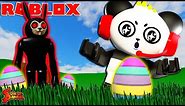 STEALING EGGS FROM ANGRY EASTER BUNNY IN ROBLOX !! LET'S PLAY WITH COMBO PANDA!!