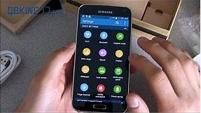 Samsung Galaxy S5 Unboxing and First Impressions