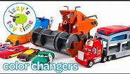Cars | Hot Wheels and Disney Pixar Cars Color Changers! Toy Cars