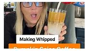 Whipped PUMPKIN SPICE COFFEE! *Hilarious*