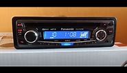 Panasonic CQ-C1475N car radio, CD mp3 Player testing