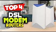 BEST DSL Modem Router Combo 2023 - Top 4 cable modem router [Reviews]