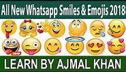 All New Whatsapp Face Emojis and Smiley Meanings for 2018-Learn The Real Meaning Of Your Emojis,