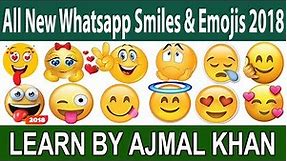 All New Whatsapp Face Emojis and Smiley Meanings for 2018-Learn The Real Meaning Of Your Emojis,