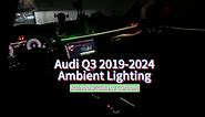 Audi Q3 2019-2024 Ambient Lighting Installed | OEM Fit Panel | Galaxy Carbon Fiber Patterns Patterns Options: ①Galaxy Carbon Fiber ②Galaxy Matte Silver ③Galaxy Wood ④Star Matte Silver Which patterns you expecting the most? Leave your comments below! Stay connected with 👉 VOYEEGO·14 Years Old Factory Do what you need for Automotive Infotainment You could get our 💯 advice of how to choose from Car DVD Player, Car Amplifier, Ambient Light to all about auto electronics. #VOYEEGO #aftermarket #carl