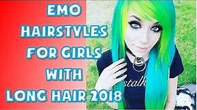 40 BEST Emo Hairstyles for Girls with Long Hair 2018