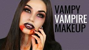 Vampire Halloween Makeup Tutorial | Easy DIY Halloween Costume 2017 | Eman