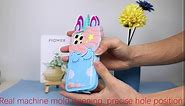 Joyleop Blue Quicksand Unicorn Case for iPhone SE 2022/2020/6/6S/7/8 Animal Shiny Bling 3D Cartoon Silicone Cute Fun Cover Kawaii Girls Women Cases Funny Design for iPhone SE 2022/2020/6/6S/7/8 4.7"