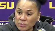 Dawn Staley cracking jokes about LSU's crowd