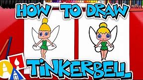How To Draw A Cartoon Tinkerbell