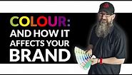 Colour, and what it means for your brand. Logo design colours.