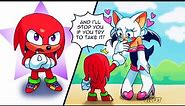 Rouge Meets Baby Knuckles - Knuckles x Rouge (Knuxouge) Comic Dub Compilation [Violetmadness]