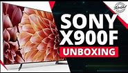 Sony 55X900F Unboxing, Setup, and First Impressions | Sony 55" 4K TV with Dolby Vision
