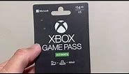 Xbox Game Pass Gift Cards - Digital Code vs Physical Card