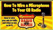 How To Wire a CB Microphone